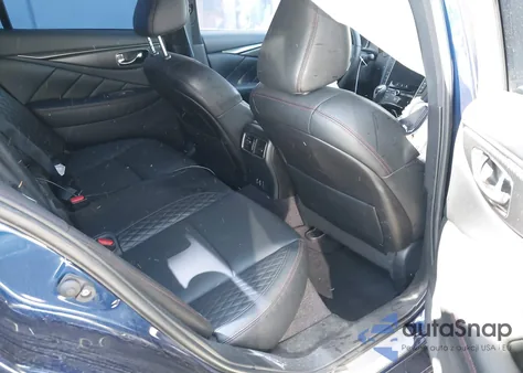 2024 Infiniti Q50 Red Sport 400 from USA, damaged, VIN JN1FV7DP1RM660116